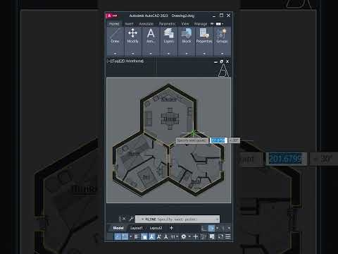 Intermediate To Advanced AutoCAD architecture floorplan architect