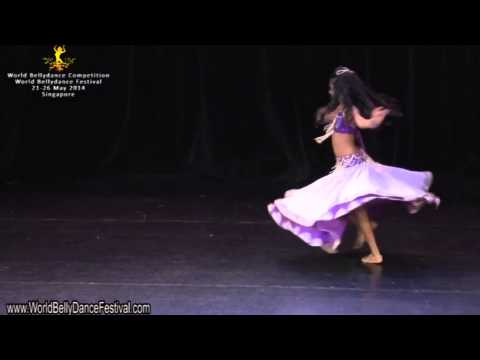 WBDF Competition 2014 Children's Oriental Solo, Champion - Harshiniy Ramesh