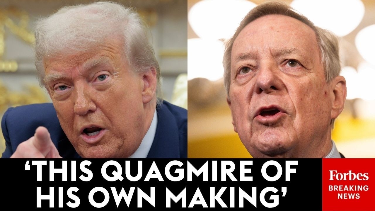 Video | 'We Need A Real Plan!': Dick Durbin Blasts Trump, Accuses Him Of Having No Plan To End Iran War