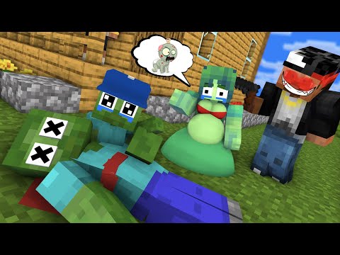 Monster School : Baby Zombie Life - Sad Story - Minecraft Animation