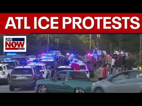 Video | ICE protests erupt in Atlanta, 6 arrested