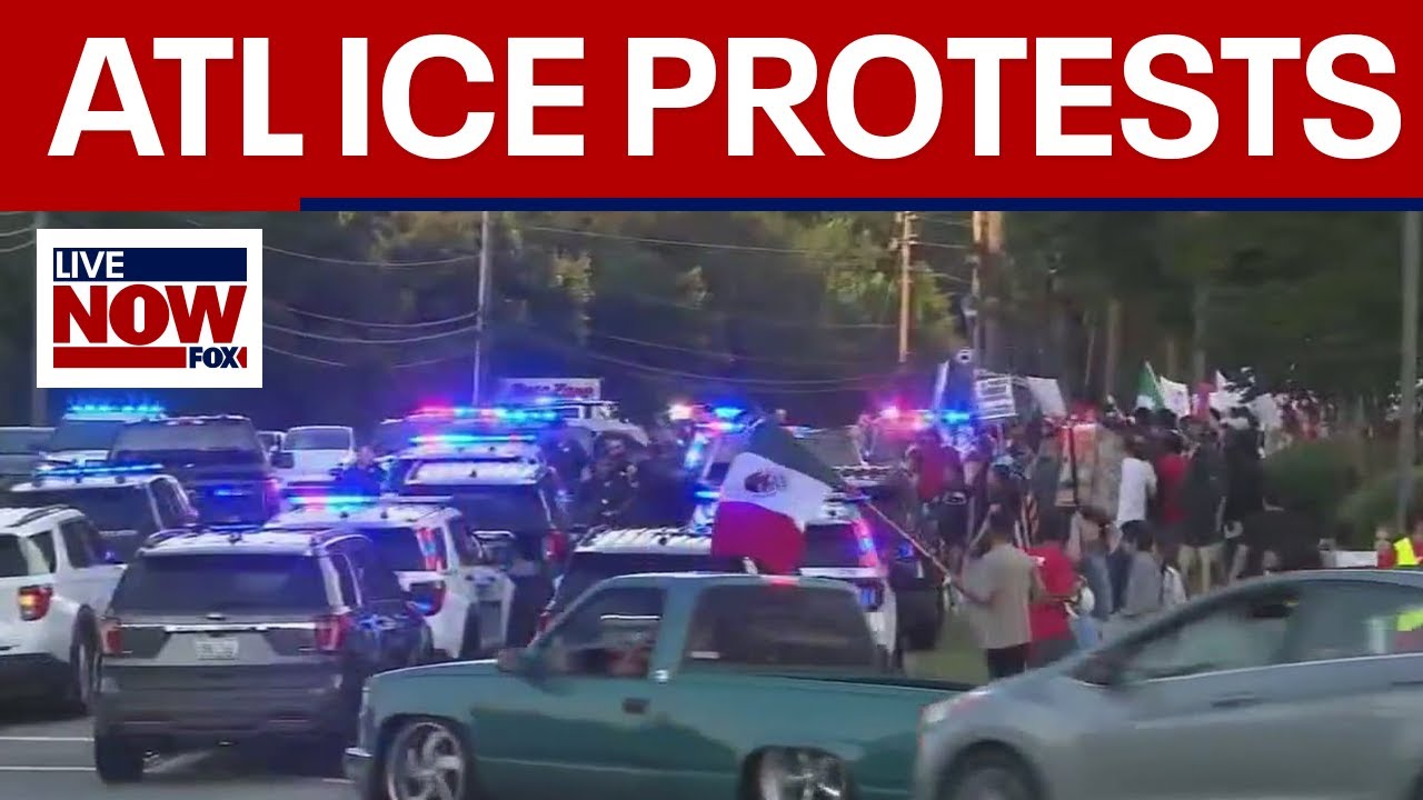 ICE protests erupt in Atlanta, 6 arrested