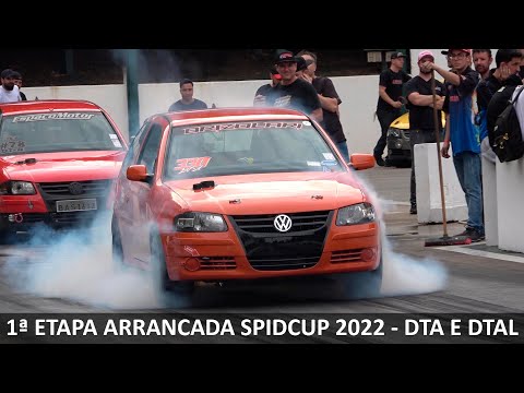 1ª Etapa Arrancada SPIDCUP 2022 - Os Monstros Da Categoria DTA e DTAL -  Carros Turbo Com + 1000cv