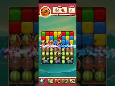 Toon Blast Level 1863 No Boosters Series