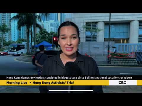 Hong Kong democracy leaders found guilty in subversion trial - CBC News