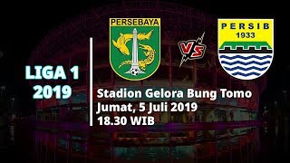 Sesaat Lagi! Siaran Langsung Liga 1 2019 Persebaya Vs Persib Bandung Pukul 18.30 WIB