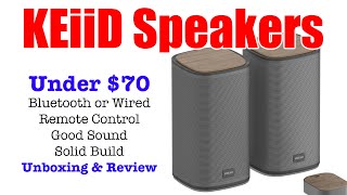 KEiiD Computer Speakers Unboxing & Review #KEiiD