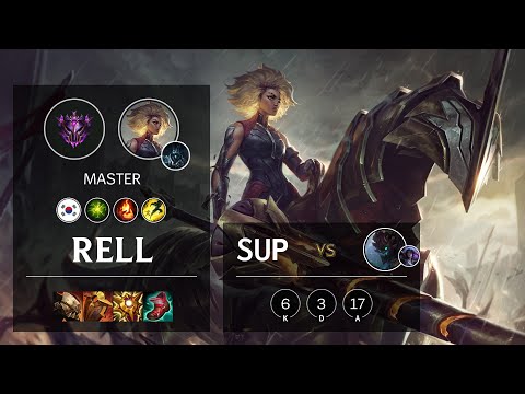 Rell Support vs Maokai - KR Master Patch 11.21