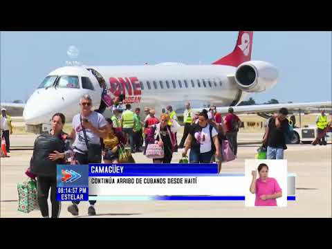 Arribó a Cuba grupo de connacionales varados en Haití