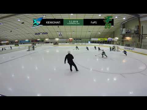 3.2.2018 Leijonaliiga F2 • Kiekkohait - FoPS