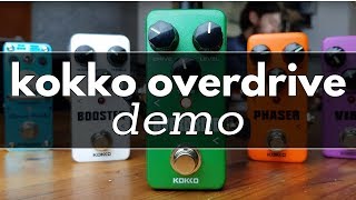 Video thumbnail for Kokko Overdrive  Guitar Sound Demo by Pedal Syndicate