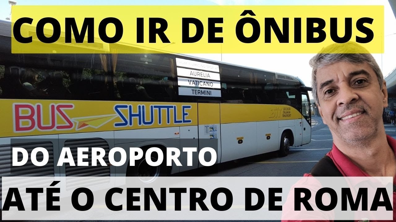 HOW TO GO BY BUS FROM ROME AIRPORT TO THE CENTER | HOW IS THE CITY, DIRTY?