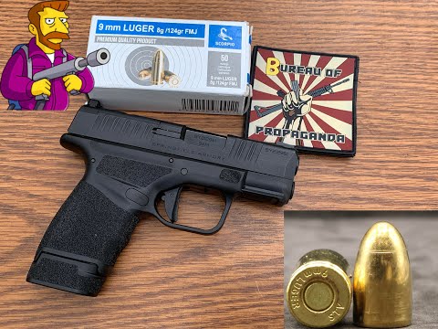 9x19mm, 124gr FMJ, STV Scorpio