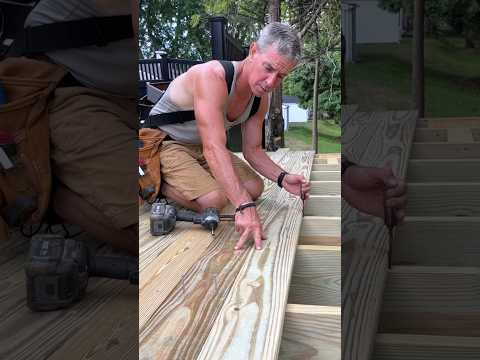 Why don’t deck builders gap pressure treated decking?