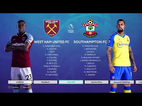 West Ham United vs Southampton | London Stadium | EPL Boxing Day