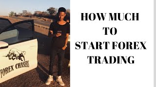 How Much To Start Trading Forex in South Africa || With  Lesiba Mothupi