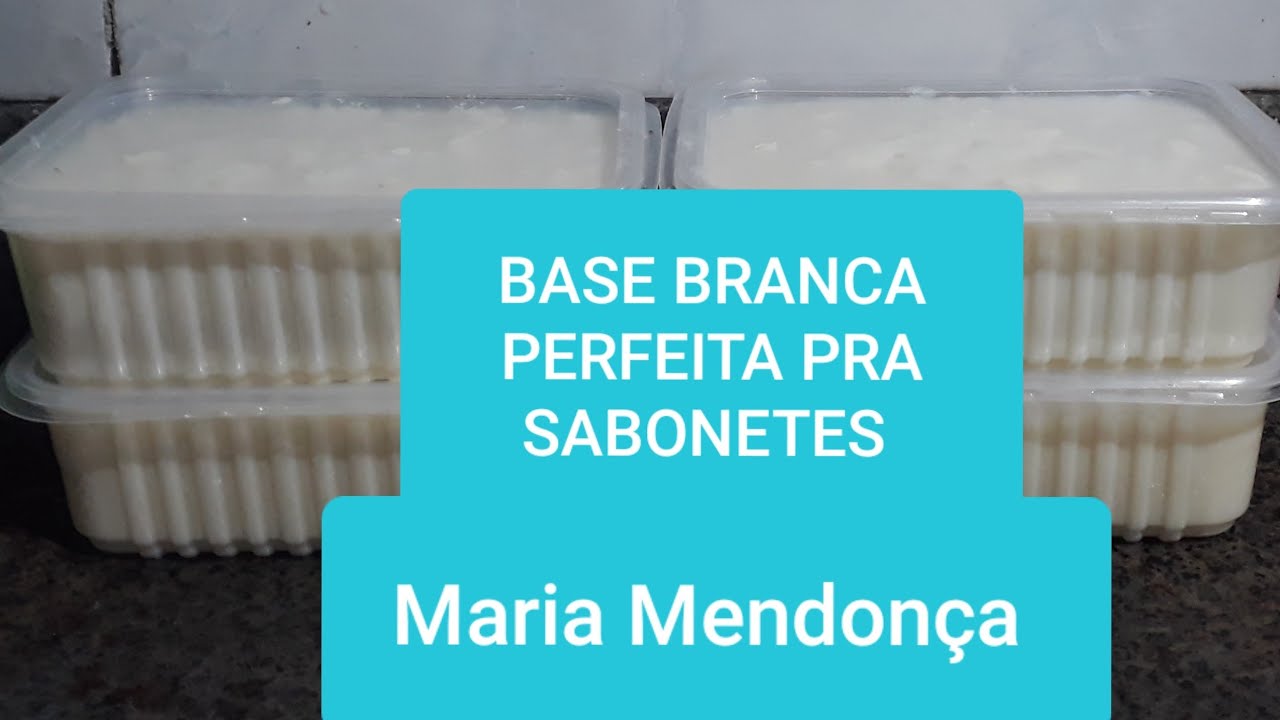 BASE BRANCA PERFEITA PRA SABONETES +TÉCNICAS  E DICAS