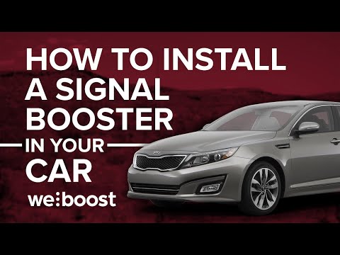 How To Install A Cell Phone Signal Booster In A Car | weBoost