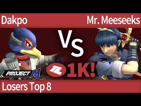 TLOC 1K PM - FX | Dakpo (Falco, GnW) vs TC | Mr. Meeseeks (Marth) - Top 8 - Losers