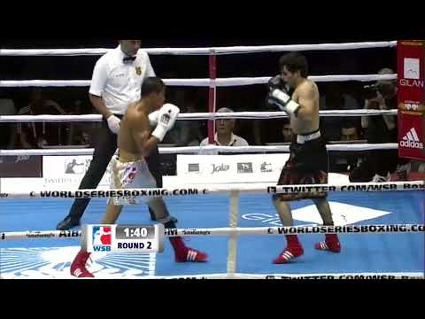 52kg Elvin MAMISHZADA (Baku Fires Azerbaijan) vs Gerardo CERVANTES (Domadores de Cuba)