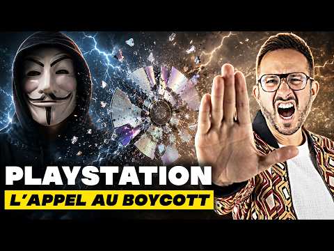 PLAYSTATION ⚠️ Appel au BOYCOTT, les ANONYMOUS s'en mêlent !!!