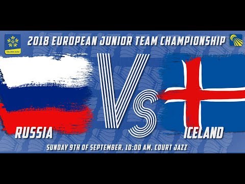 Russia (Kozyreva/Sukhova) vs Iceland (Gustafsdottir/Orvar)-D3M4- European Jnr. Team C’ships 2018