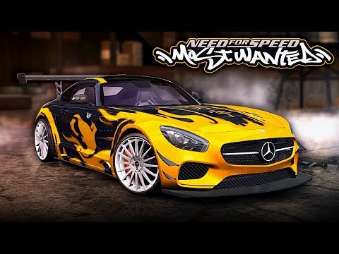 NFS Most Wanted | 2014 Mercedes AMG GT Mod Gameplay
