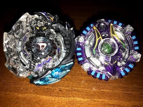 BEYBLADE Burst Battle: Killer Deathscyther.8V.Nt vs Acid Anubis.g.Lp||Glow in the Dark