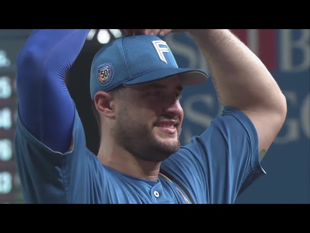 ファイターズ・マルティネス選手ヒーローインタビュー 7月10日 埼玉西武ライオンズ 対 北海道日本ハムファイターズ