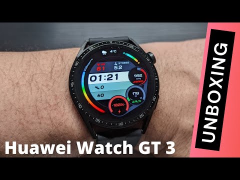 Huawei Watch GT 3 (Unboxing + Installation Huawei Health App)