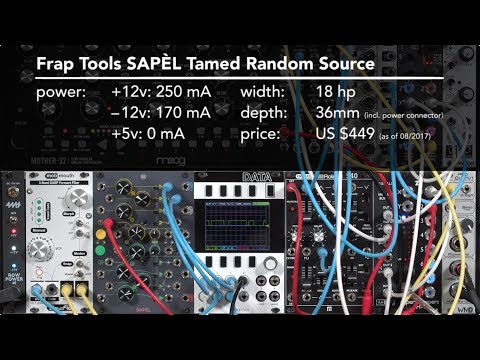 Frap Tools SAPÈL 1/4: Demo + Overview (LMS Eurorack Expansion Project)