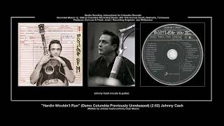 *(1965) Columbia ''Hardin Wouldn't Run'' (Demo Columbia Previously Unreleased) Johnny Cash