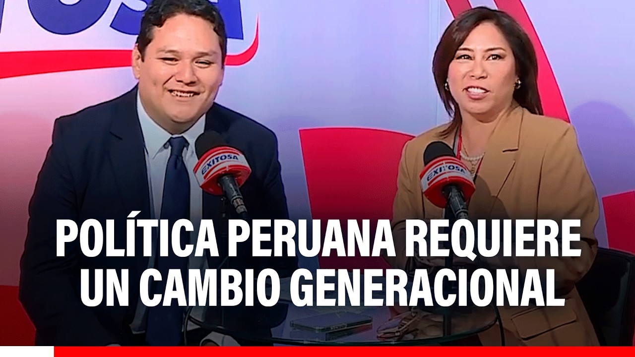 🔴🔵Enrique Valderrama sobre la actualidad política: “El país necesita un recambio generacional”