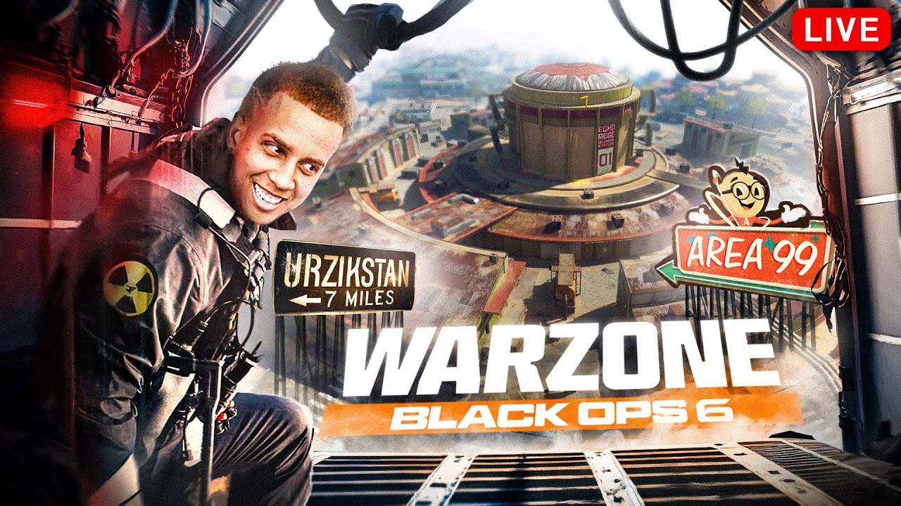 🔴 LIVE - NEW SEASON 1 BLACK OPS 6 WARZONE UPDATE | AREA 99 GAMEPLAY
