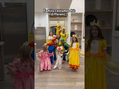 The baby was the star of the show ⭐️ #supermario #bowser #peach #mushroom #toad #halloween