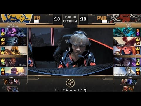 FB Ruin Kennen vs PVB Zeros Hecarim Highlights - 2019 MSI Highlights | Day 1