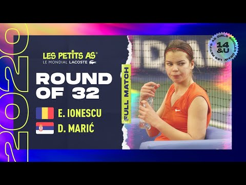 Les Petits As 2020 | Girls Round of 32 | Eva Maria Ionescu vs. Dunja Marić