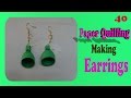 paper quilling earrings