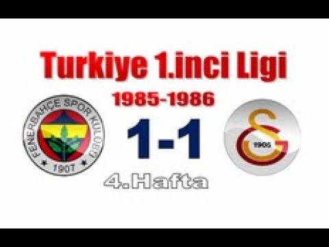 [1985.10.06] 1985-1986 4.Hafta F.Bahce - G.Saray 1-1