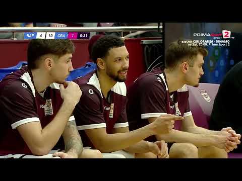 Baschet, Liga Naţională: Rapid - SCMU Craiova. Înregistrarea meciului