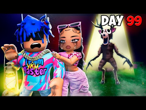 Surviving 99 NIGHTS In The Roblox Forest!