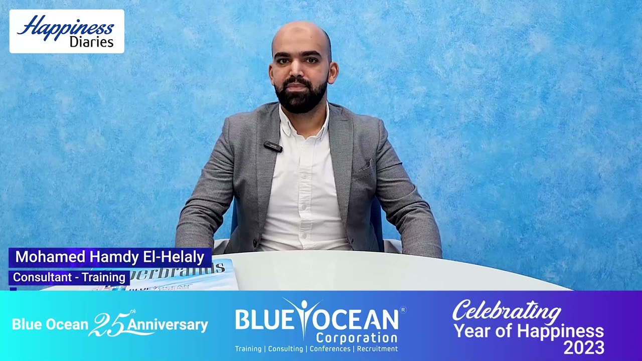 Blue Ocean Corporation Happiness Diaries 2023 - Mohamed Hamdy El-Helaly
