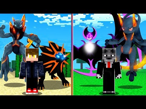 Testando os poderes dos novos Pokemon DIFERENTES e RAROS - MINECRAFT