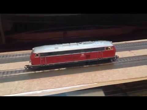 Märklin Br 216 aus Startpackung 29710 mit ESU Loksound 4.0 mfx M4 Funktionstest