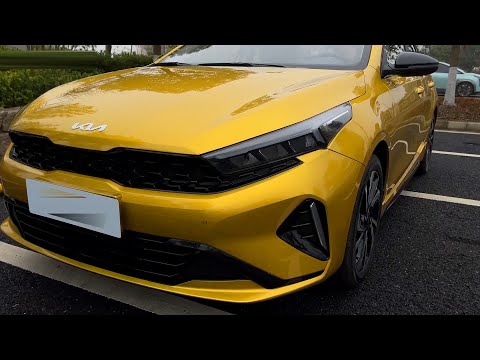 All New 2023 KIA K3 Walking Around