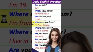 🔥100 English Conversation Practice for Beginners to advanced level / how to greet in English