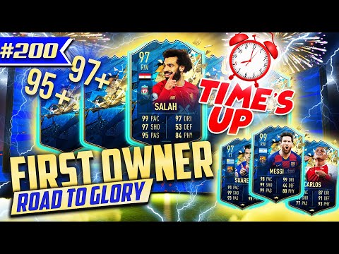 I PACK 97 TOTS SALAH and 5 MASSIVE TOTS PLAYERS! BEST PACK LUCK EVER? - 1ST OWNER RTG #200 - FIFA 20