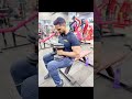 Shoulder dumbell press 4sets (8-10) reps #shorts