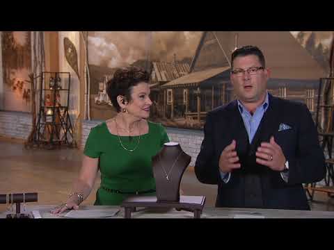 Colombian Emerald & Diamond Enhancer on Chain, 14K on QVC