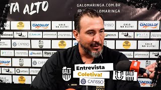Entrevista Coletiva Cafisso - Rafael Sundermann - MFC 2x0 Galo Maringá
